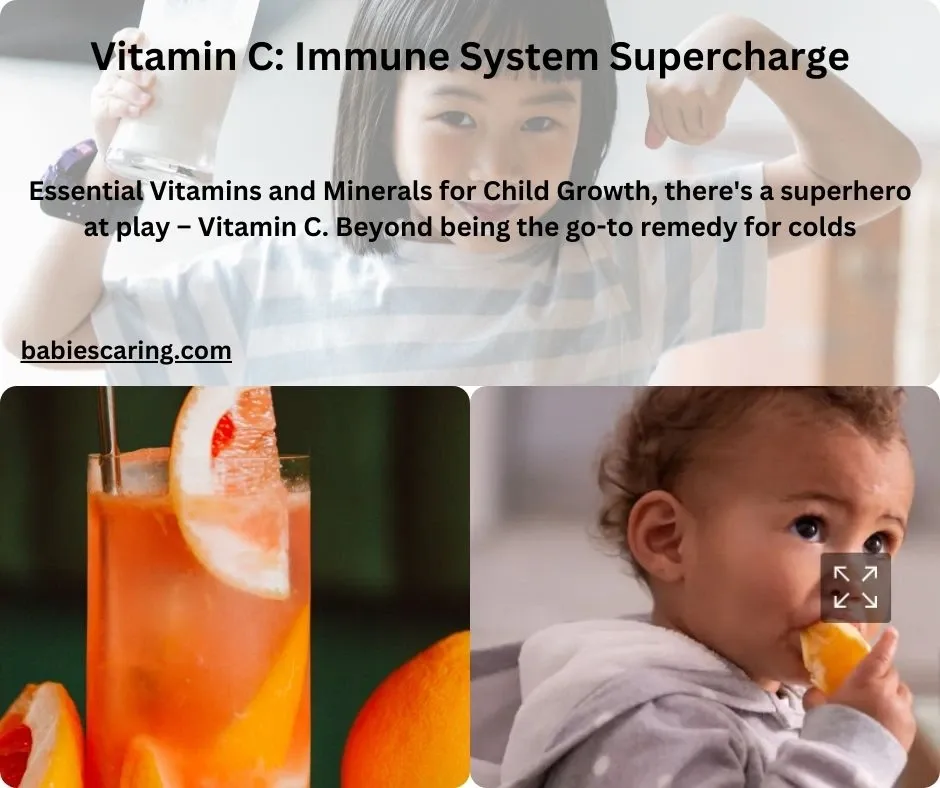 Essential Vitamins and Minerals for Child Growth