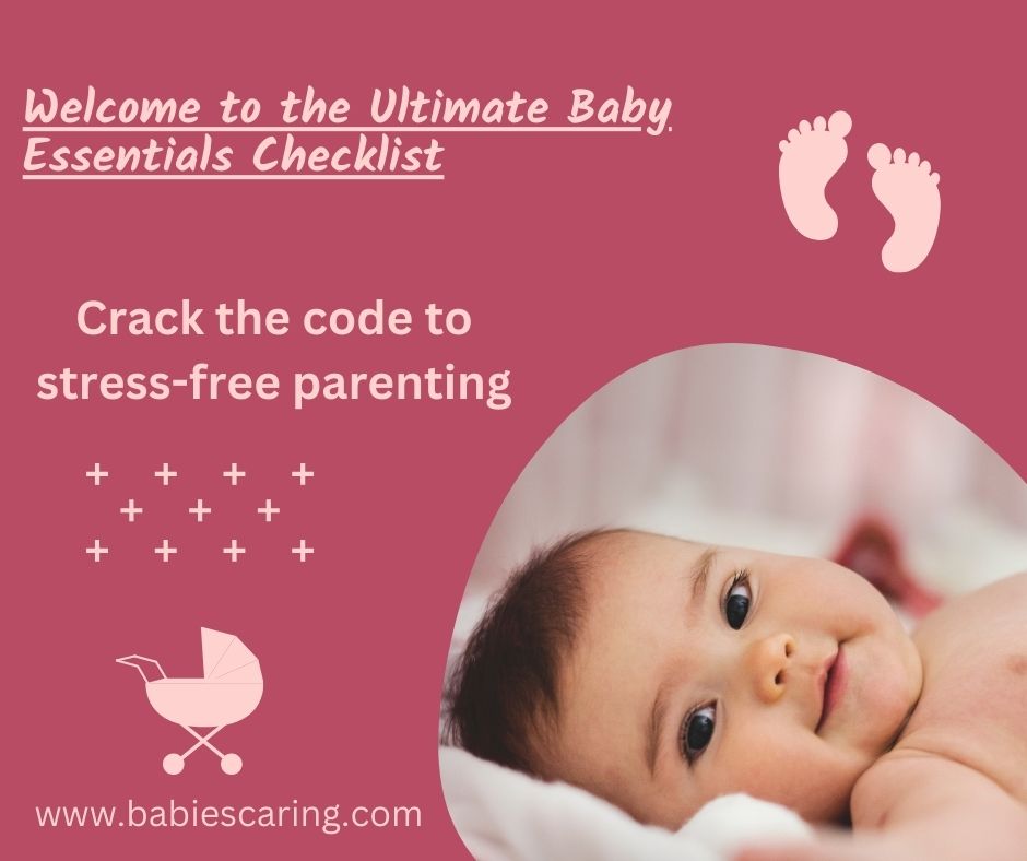 the Ultimate Baby Essentials Checklist